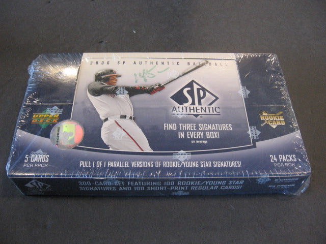 2006 Upper Deck SP Authentic Baseball Box (Hobby)