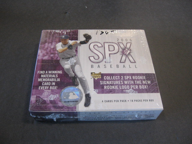 2006 Upper Deck SPX Baseball Box (Hobby)