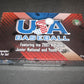2008 Upper Deck USA Baseball National Team Factory Set