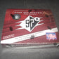 2008 Upper Deck SPX Baseball Box (Hobby) (10/3)