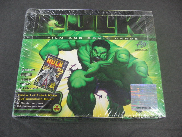 2003 Upper Deck Incredible Hulk Box