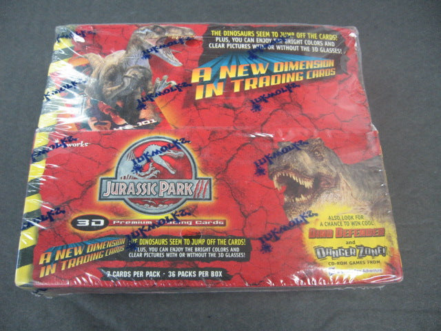 2001 Inkworks Jurassic Park III Box