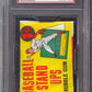 1964 Topps Baseball Unopened Stand Up 1 Cent Wax Pack PSA 9 Marichal
