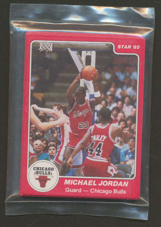 1984/85 Star Basketball Bulls Team Set (Sealed) Jordan