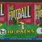 1971 Topps Football Unopened Wax Pack Tray