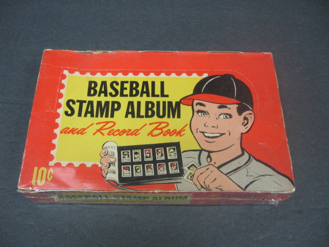 1962 Topps Stamp Albums Complete Box