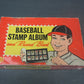 1962 Topps Stamp Albums Complete Box