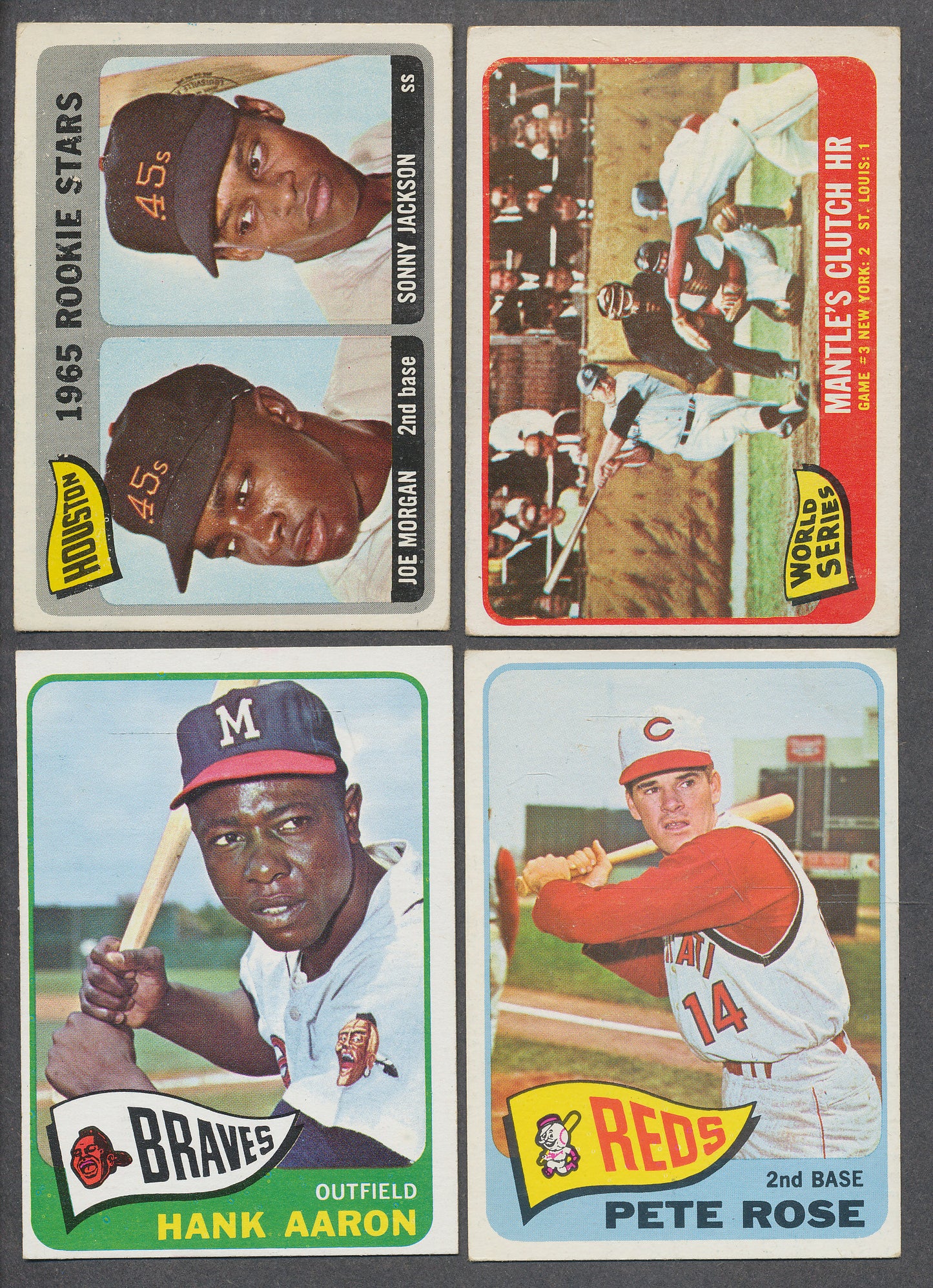 1965 Topps Baseball Partial Set (591/598) EX EX/MT