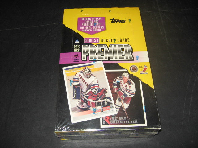 1994/95 Topps Premier Hockey Series 1 Box