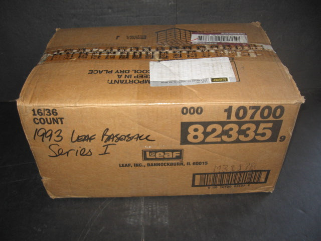 1993 Leaf Baseball Series 1 Case (16 Box) (82335)