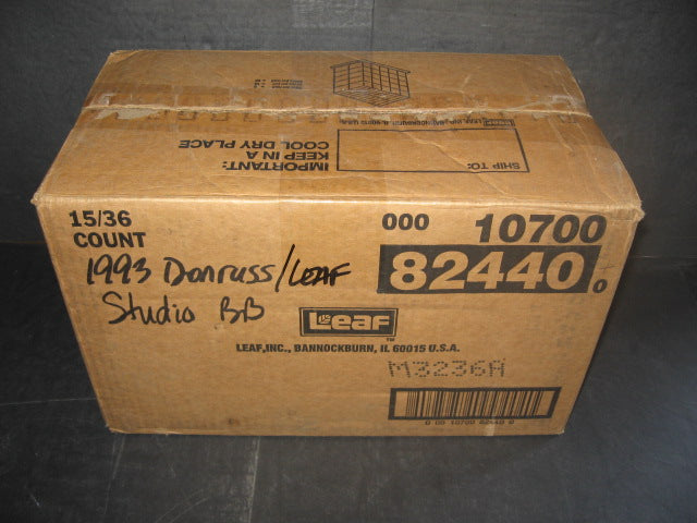 1993 Donruss Studio Baseball Case (15 Box) (82440)