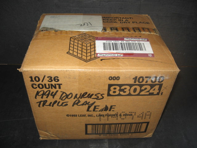 1994 Donruss Triple Play Baseball  Case (10 Box) (83024)