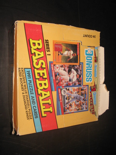 1991 Donruss Baseball Series 1 Cello Box