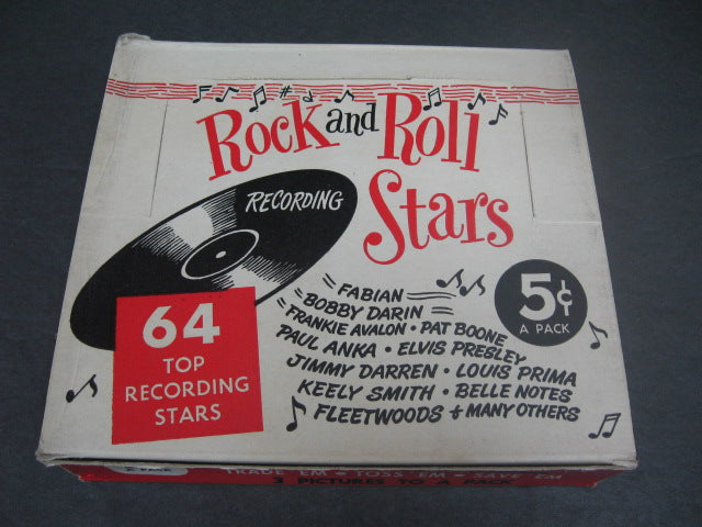 1959 Nu-Card Rock and Roll Stars Unopened Box