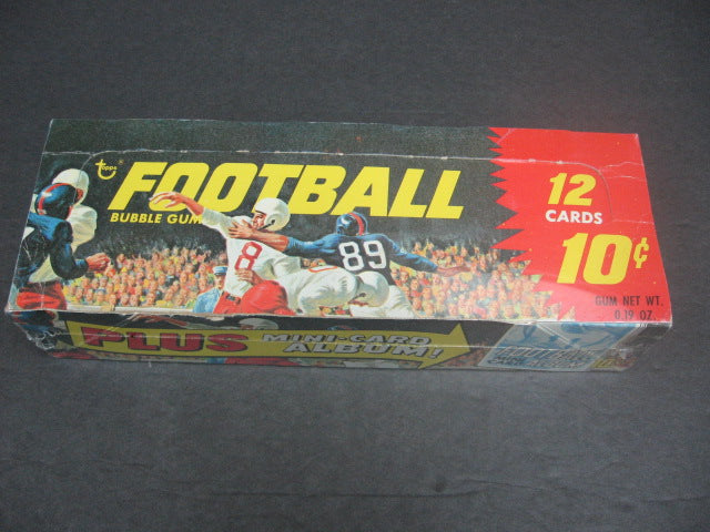 1969 Topps Football Unopened Series 1 Wax Box