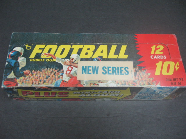 1969 Topps Football Unopened Series 2 Wax Box