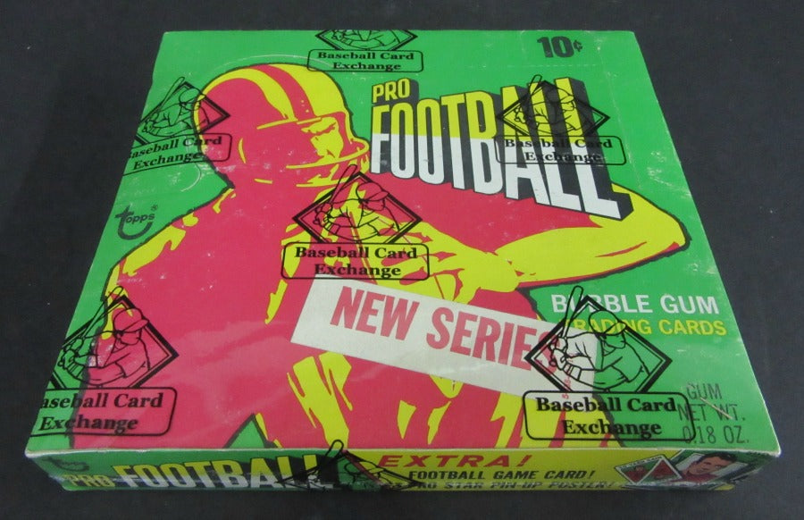 1971 Topps Football Unopened Series 2 Wax Box (Authenticate)