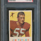 1959 Topps Football Unopened 2nd Series Cello Pack PSA 7
