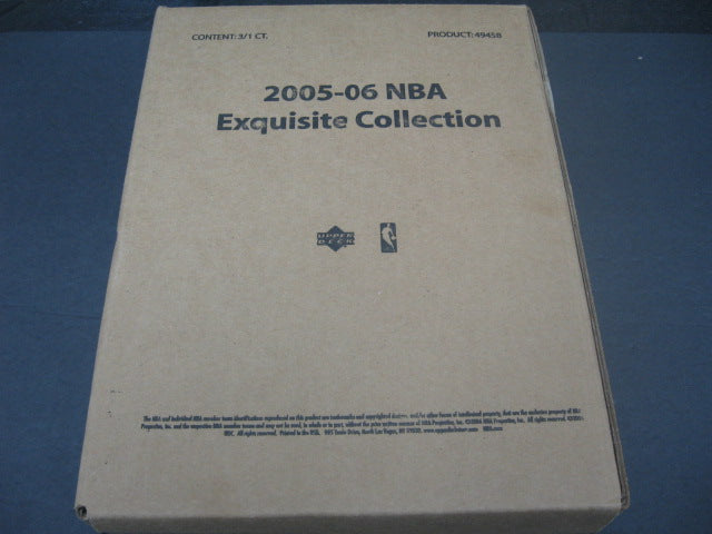 2005/06 Upper Deck Exquisite Basketball Case (Hobby) (3 Box)