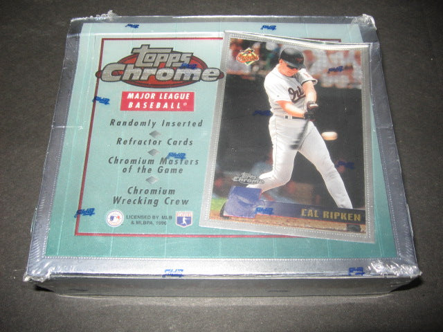 1996 Topps Chrome Baseball Box