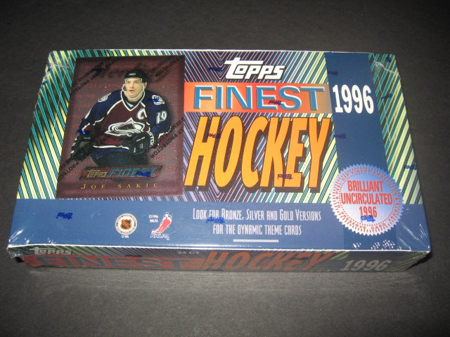 1995/96 Topps Finest Hockey Box