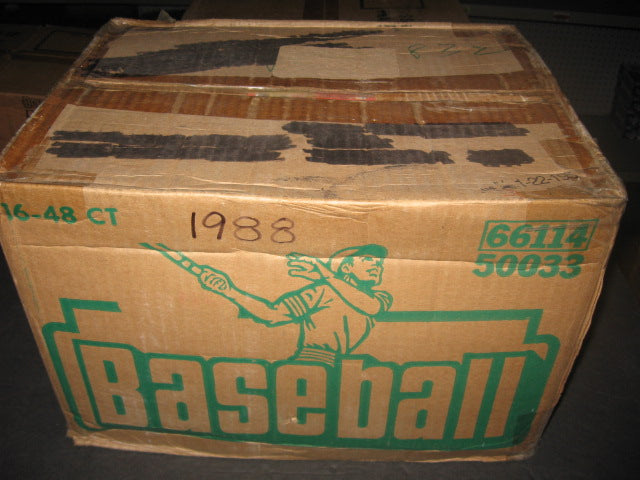 1988 OPC O-Pee-Chee Baseball Unopened Wax Case (16 Box)