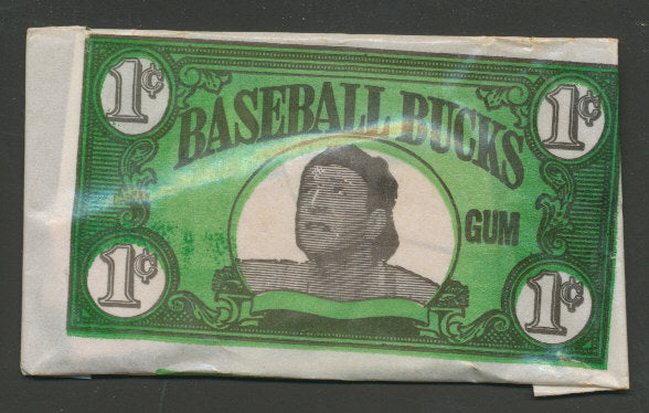 1962 Topps Baseball Bucks Unopened Wax Pack