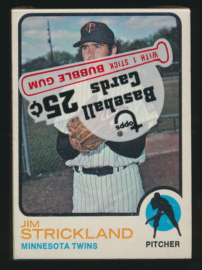 1973 Topps Baseball Unopened Cello Pack