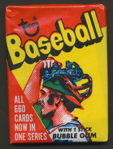 1973 Topps Baseball Unopened All Series Wax Pack