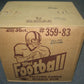 1983 Topps Football Unopened Wax Case (20 Box) (Sealed)