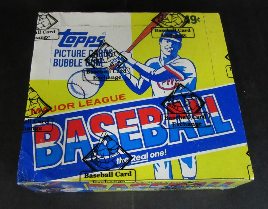 1984 Topps Baseball Unopened Cello Box (FASC)