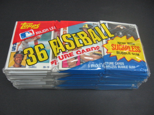 1984 Topps Baseball Unopened Grocery Rack Pack (Lot of 12) (BBCE)