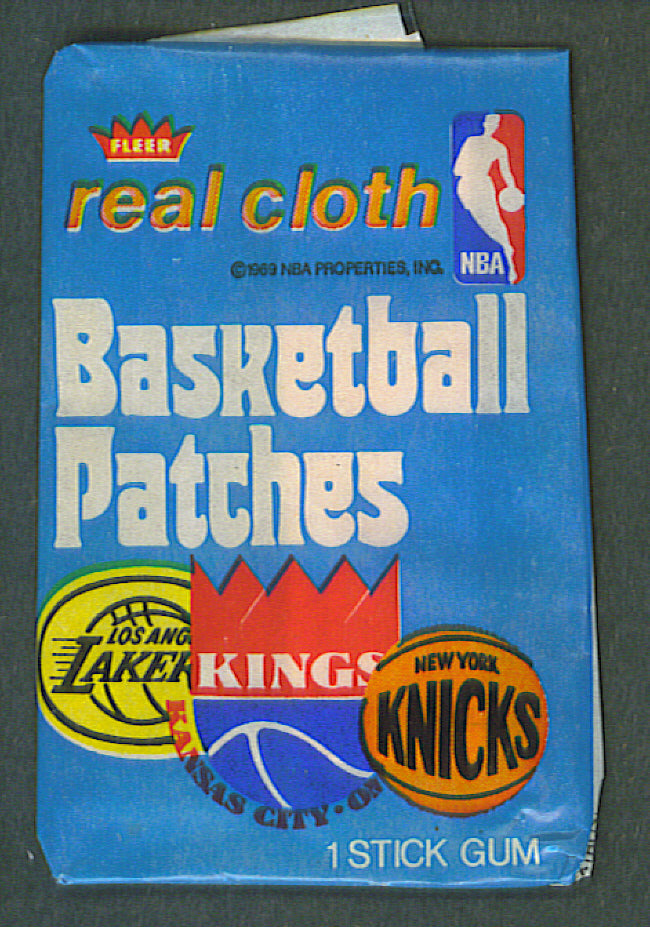 1974/75 Fleer Basketball Patches Unopened Wax Pack