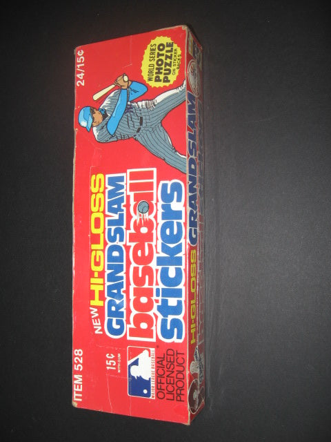 1978 Fleer Baseball Stickers Unopened Wax Box