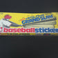 1977 Fleer Baseball Stickers Unopened Wax Box