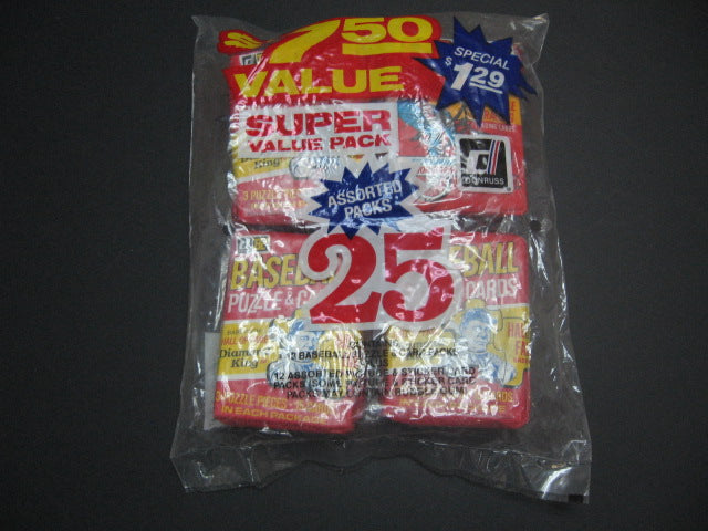 1982 Donruss Baseball Unopened Fun Bag (25 Packs)