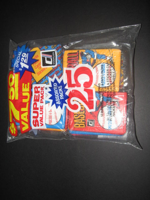 1983 Donruss Baseball Unopened Fun Bag (25 Packs)