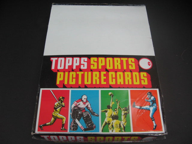 1977 Topps Football Unopened Rack Box