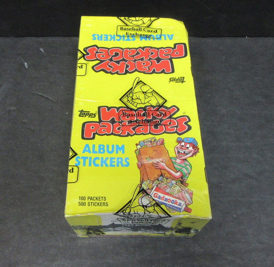 1986 Topps Wacky Packages Stickers Unopened Box (Authenticate)