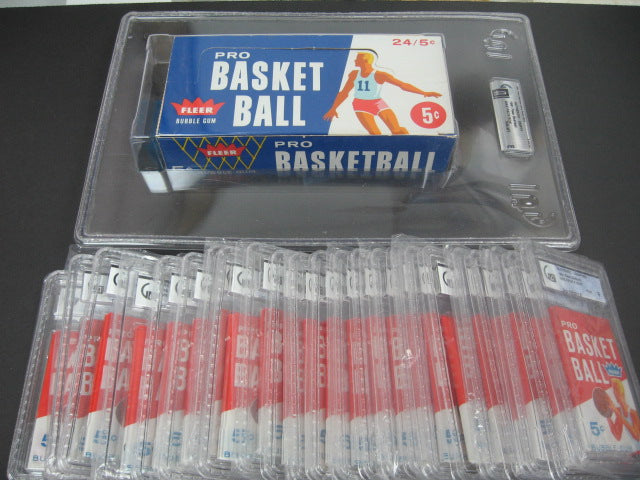 1961/62 Fleer Basketball Unopened Wax Box (All Packs GAI)
