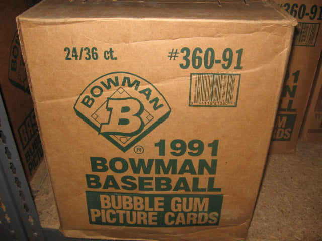 1991 Bowman Baseball Case (24 Box)