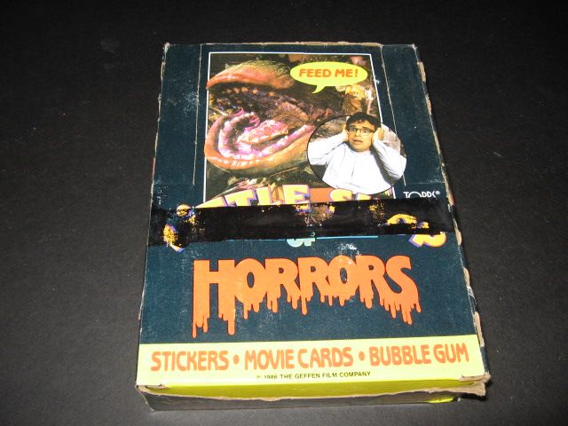 1986 Topps Little Shop of Horrors Unopened Wax Box (Authenticate)