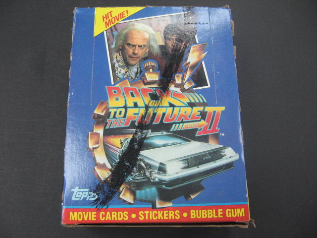 1989 Topps Back to the Future 2 Unopened Wax Box (Authenticate)