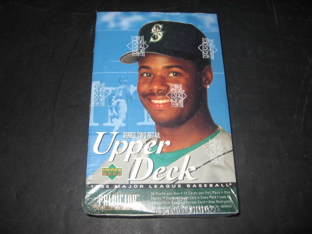 1995 Upper Deck Baseball Series 2 Box (Retail) (36/12)