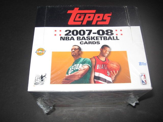 2007/08 Topps Basketball Jumbo Box (HTA) (10/46)