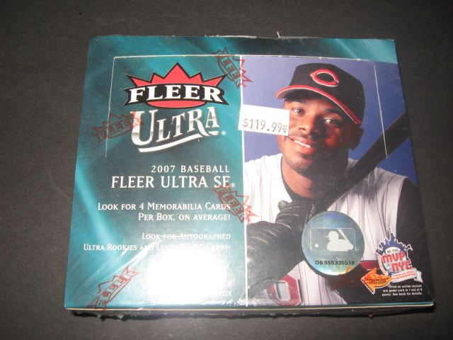 2007 Fleer Ultra SE Baseball Box (Hobby)