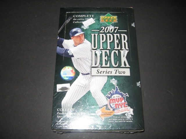 2007 Upper Deck Baseball Series 2 Box (Hobby)