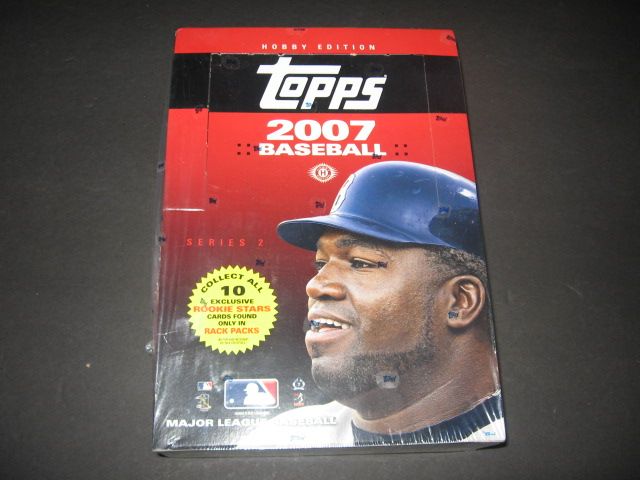2007 Topps Baseball Series 2 Rack Box (Hobby)