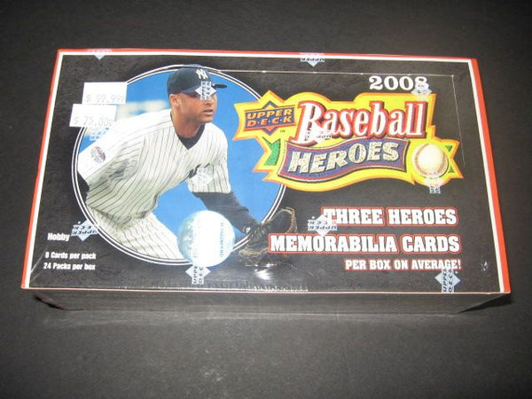 2008 Upper Deck Heroes Baseball Box (Hobby) – Baseball Card Exchange