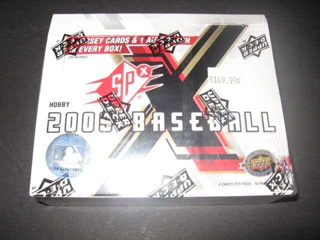 2009 Upper Deck SPX Baseball Box (Hobby)